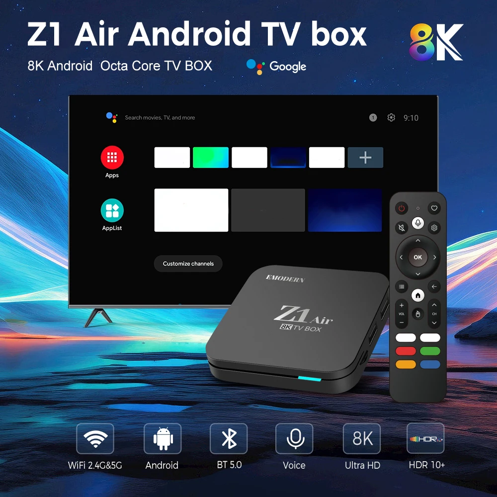 Z1 air tv box android 15 smart - Фотография_2