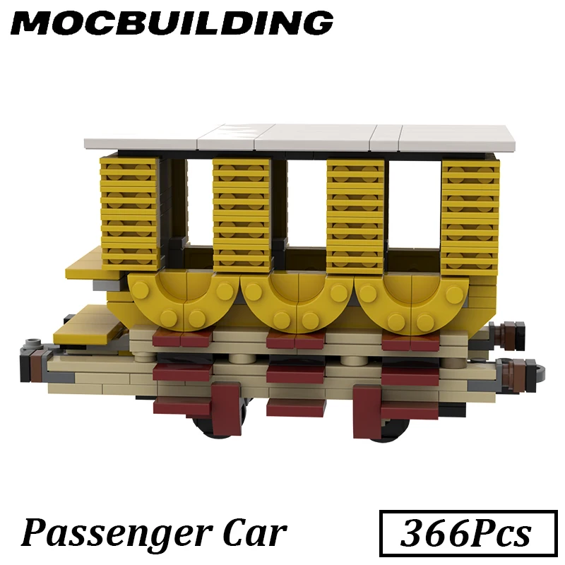 Конструктор поезд локомотив moc - Фотография_5