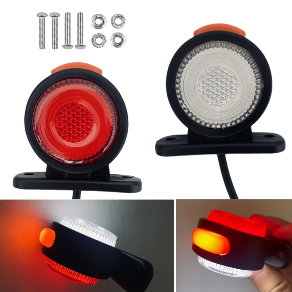 Боковые светодиодные габаритные фонари для прицепа