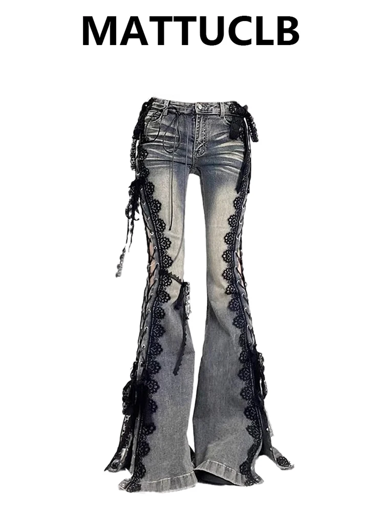 Женские джинсы dark academia goblin