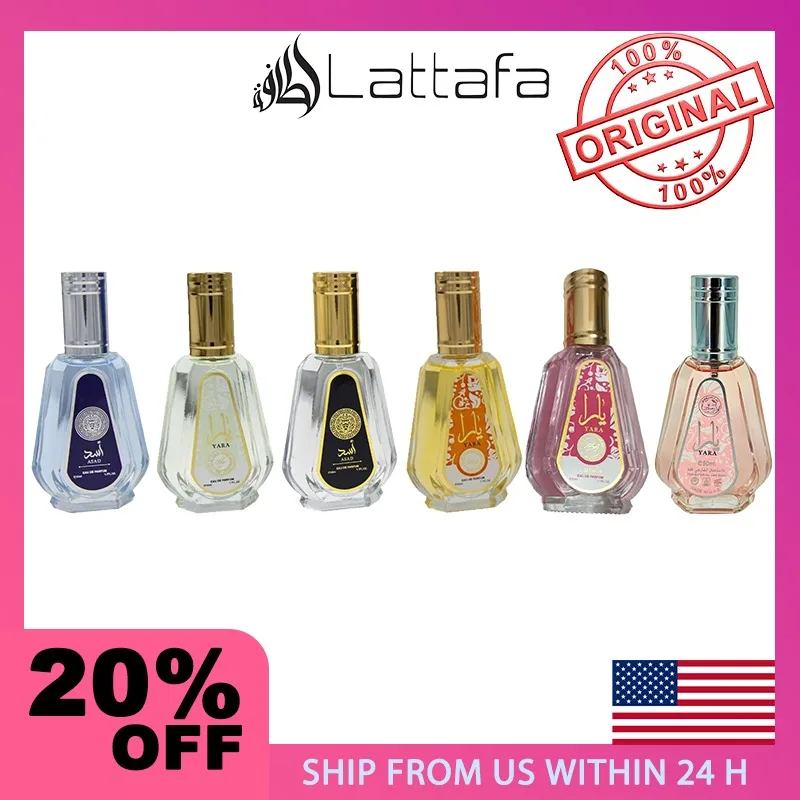 Оригинальный спрей lattafa 50 мл eau de parfum edp для женщин