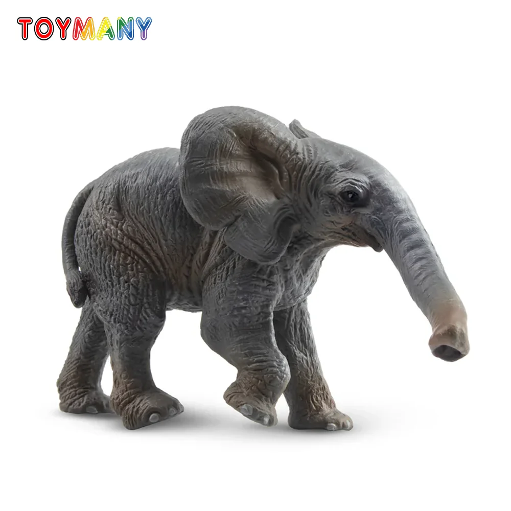 Toymany моделирование слона теленка