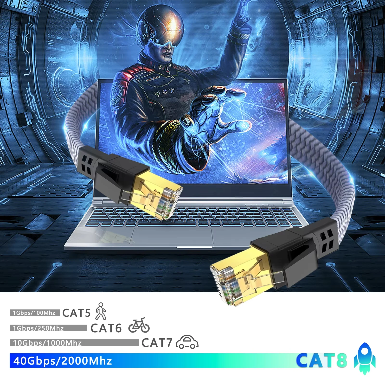 Cat8 ethernet-кабель 40 гбит/с - Фотография_2