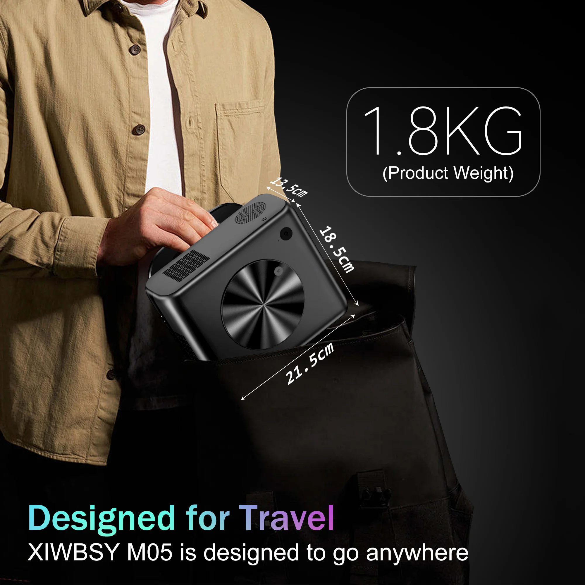 Xiwbsy 26000 люмен 4k wi-fi проектор - Фотография_4