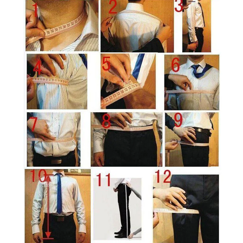 Повседневное мужское двубортное полушерстяное пальто - Фотография_5