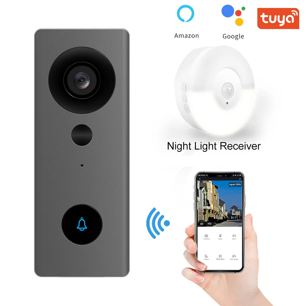 2mp 1080p tuya app wifi ip дверной