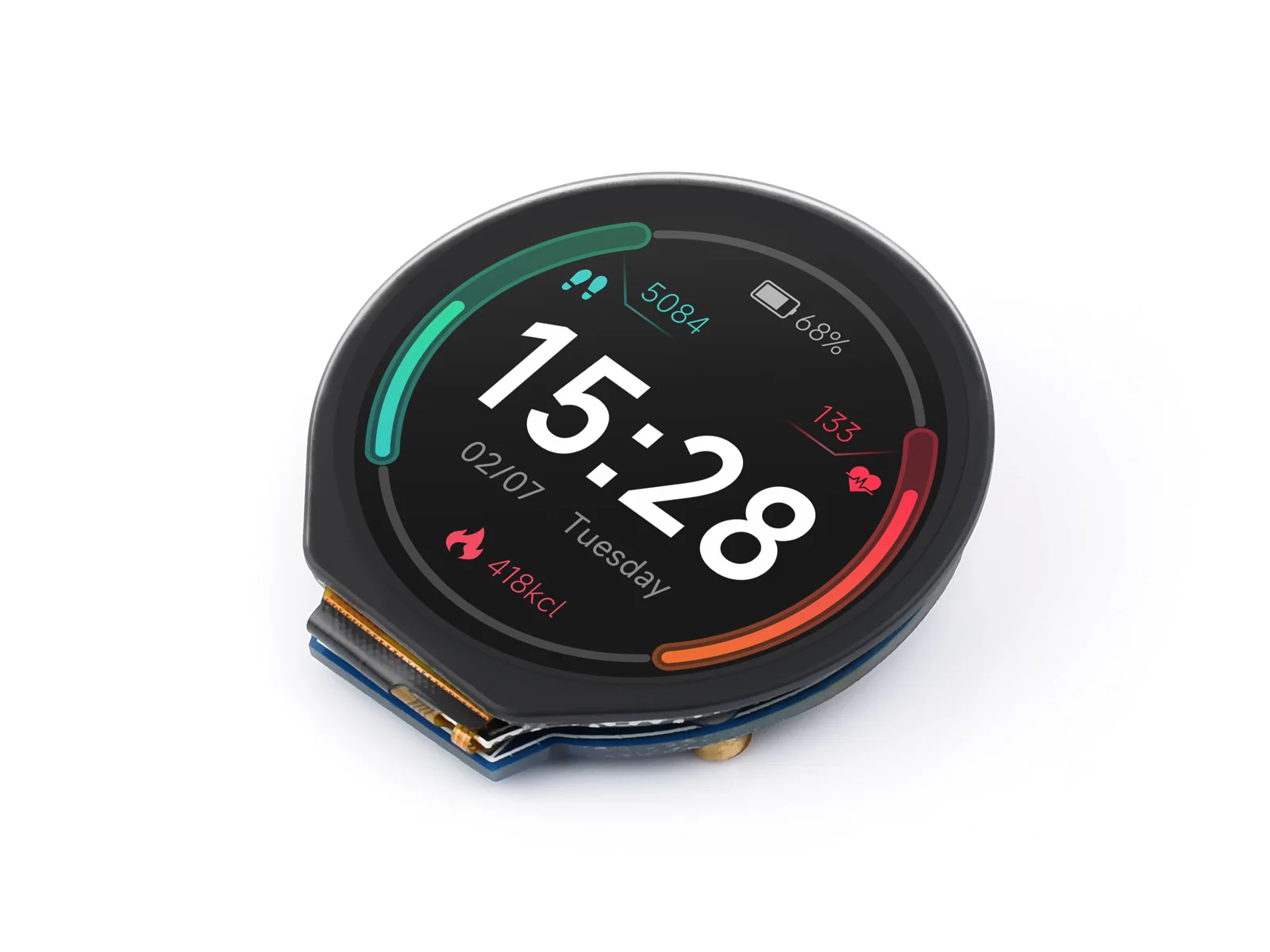 Модуль круглого жк-дисплея waveshare 1 - Фотография_4