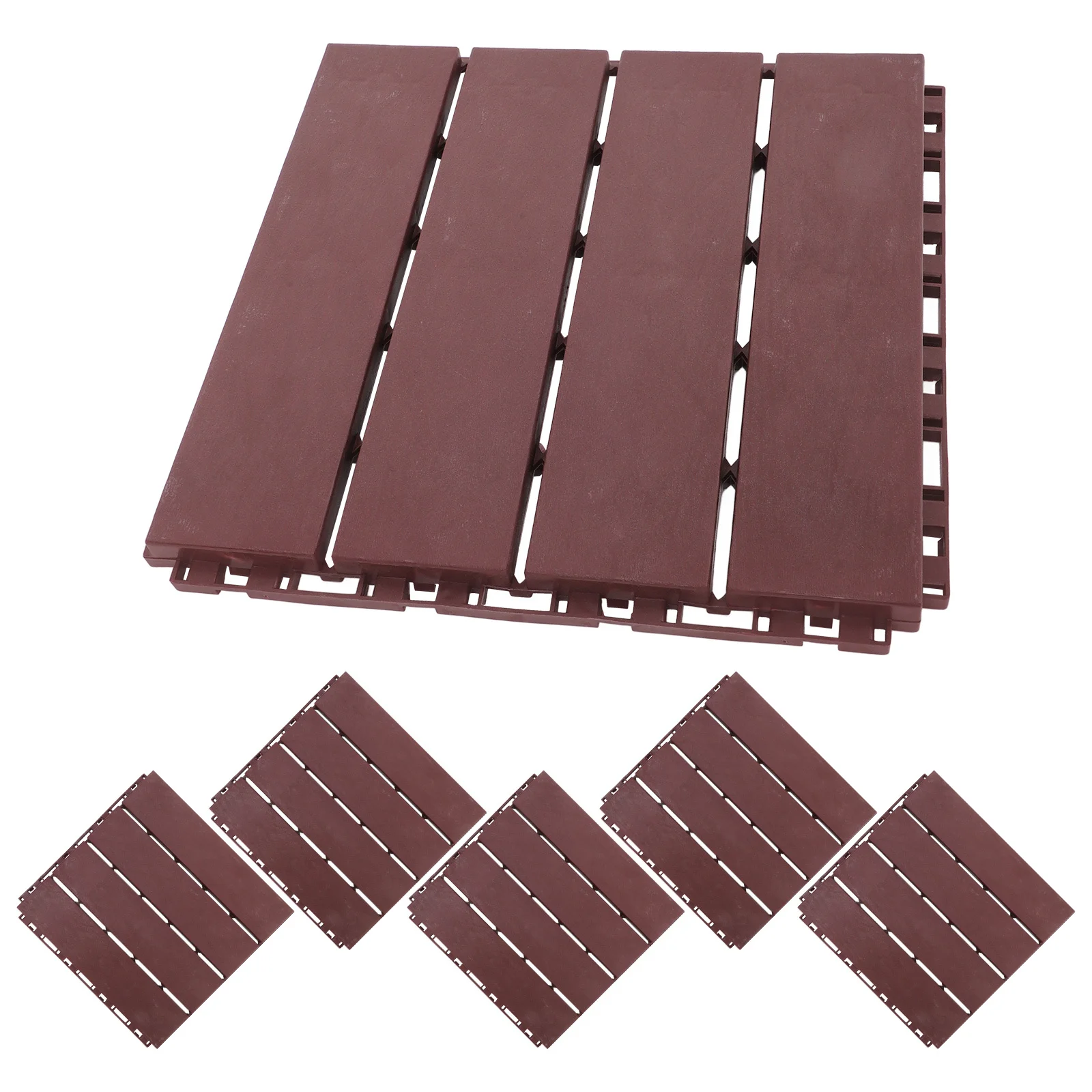 Уличная пластиковая напольная плитка