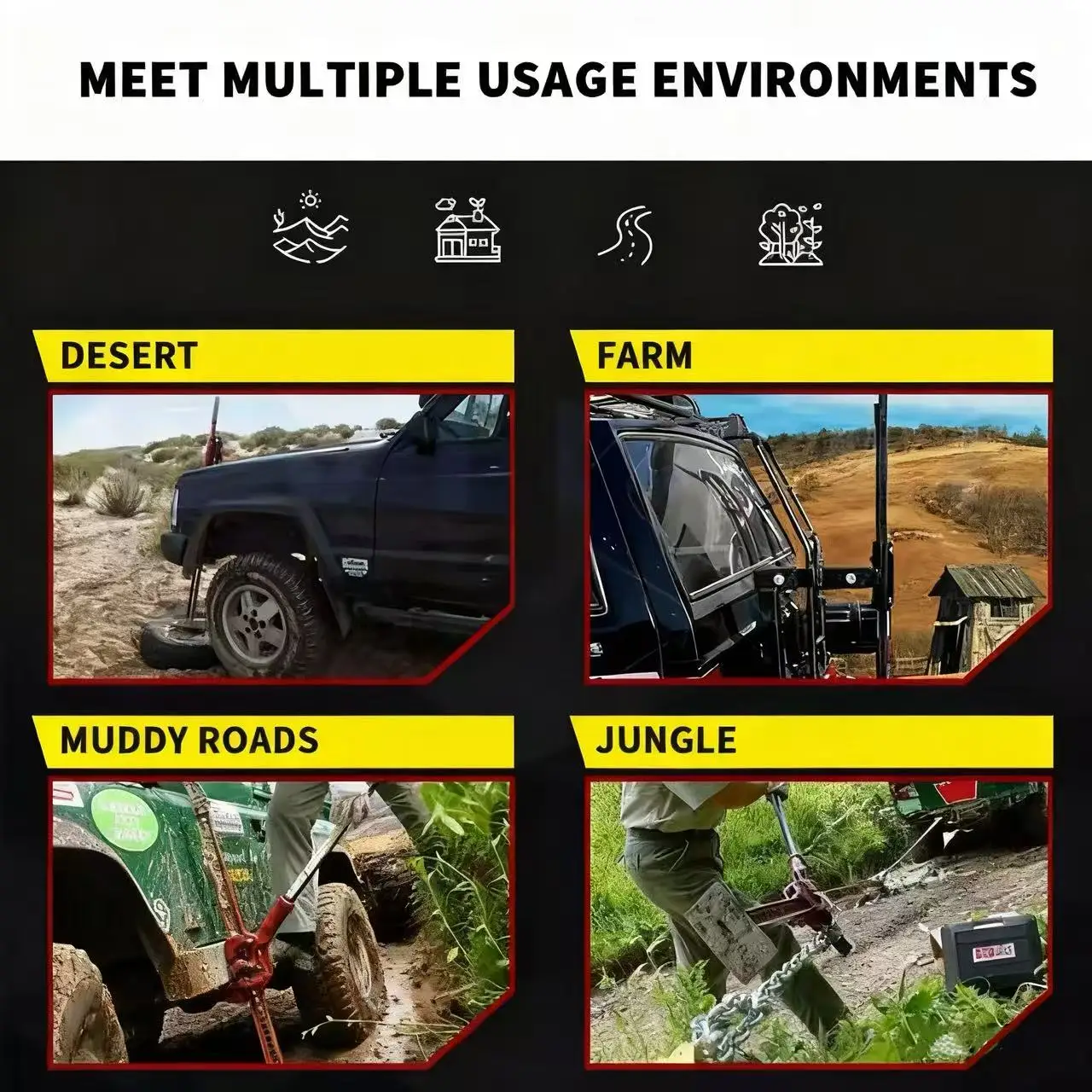 3-тонный стальной домкрат с высоким подъемом для фермы - Фотография_5