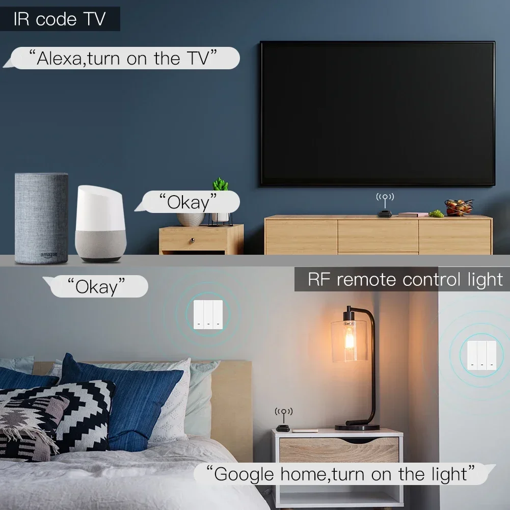 Moes wifi rf ir универсальный пульт - Фотография_5