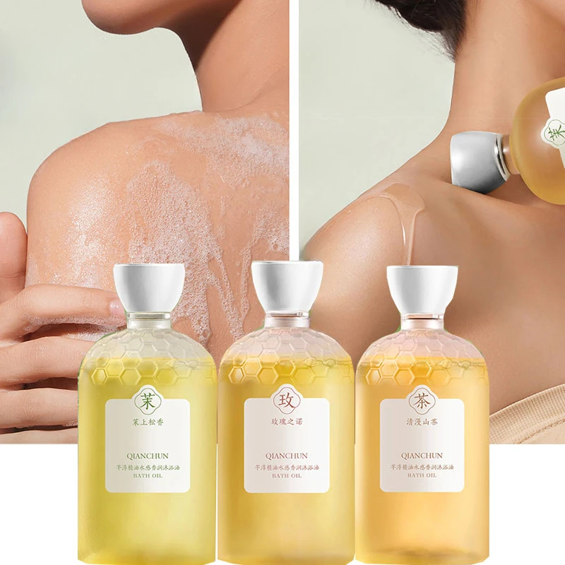 Ленточное масло для ванны успокаивает