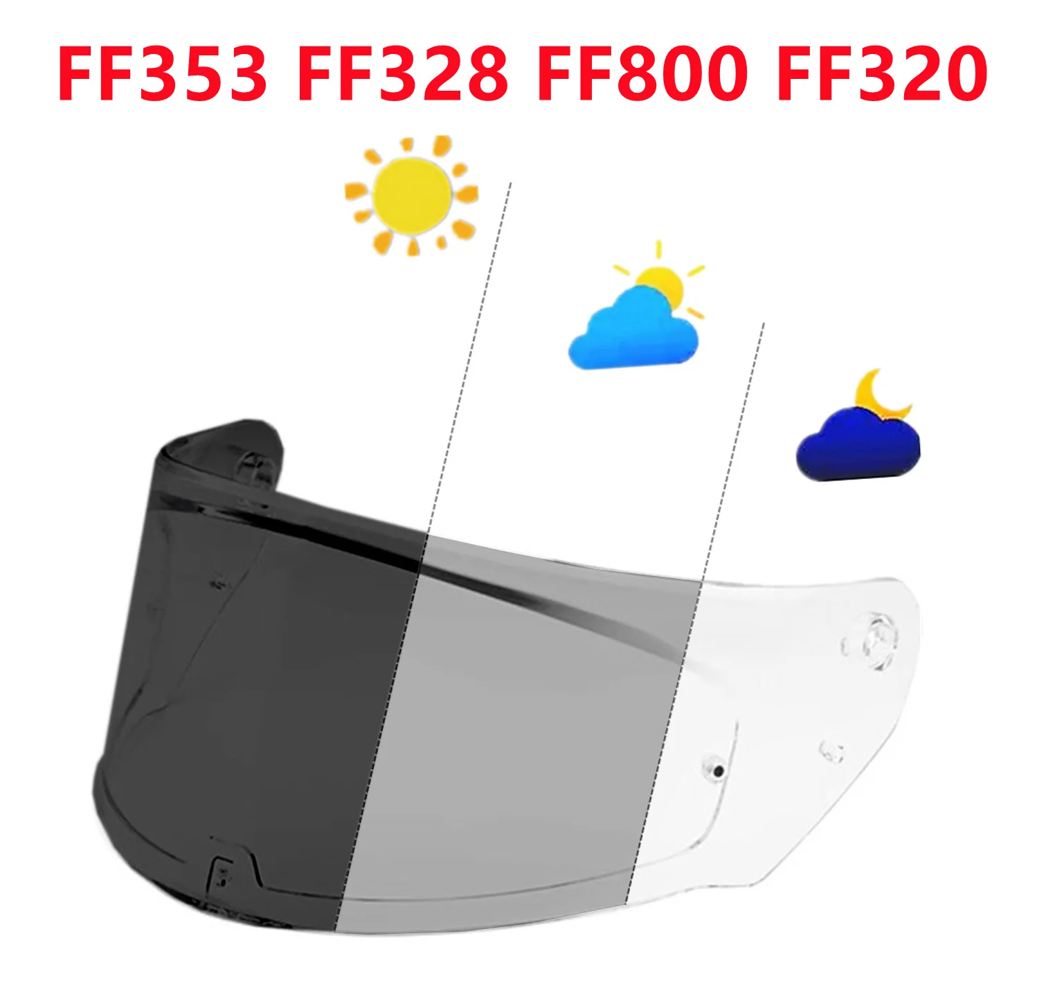 Козырьки ls2 для ff320 stream ff353 rapid ff328 ff800 - Фотография_6