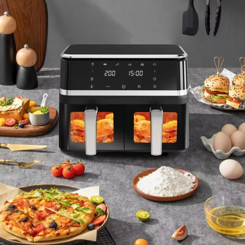 Аэрофритюрница большой емкости 12 л из нержавеющей стали