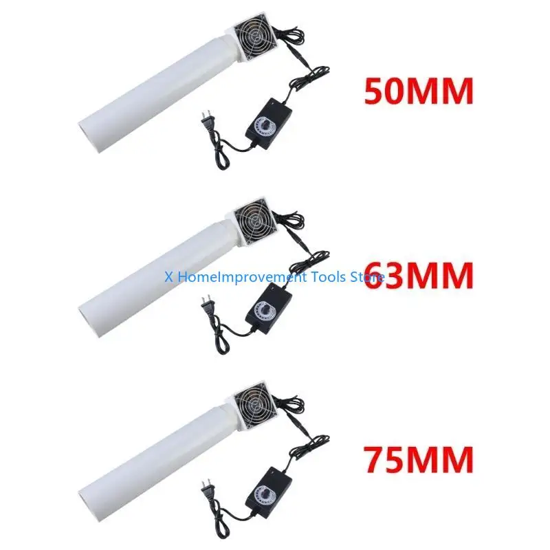 Мощный трубопроводный вытяжной вентилятор 12 в