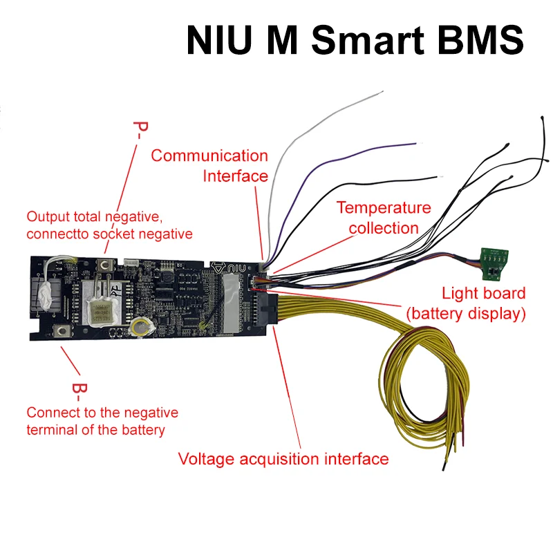 Для niu smart bms lifepo4 nqi n1s - Фотография_5