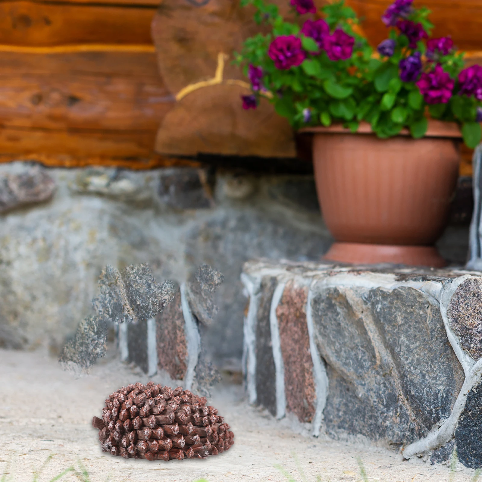 Держатель ящика для ключей в виде сосновой шишки - Фотография_3