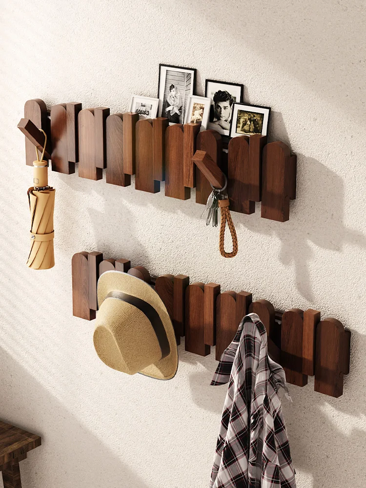 Креативные вешалки для пианино из цельного дерева