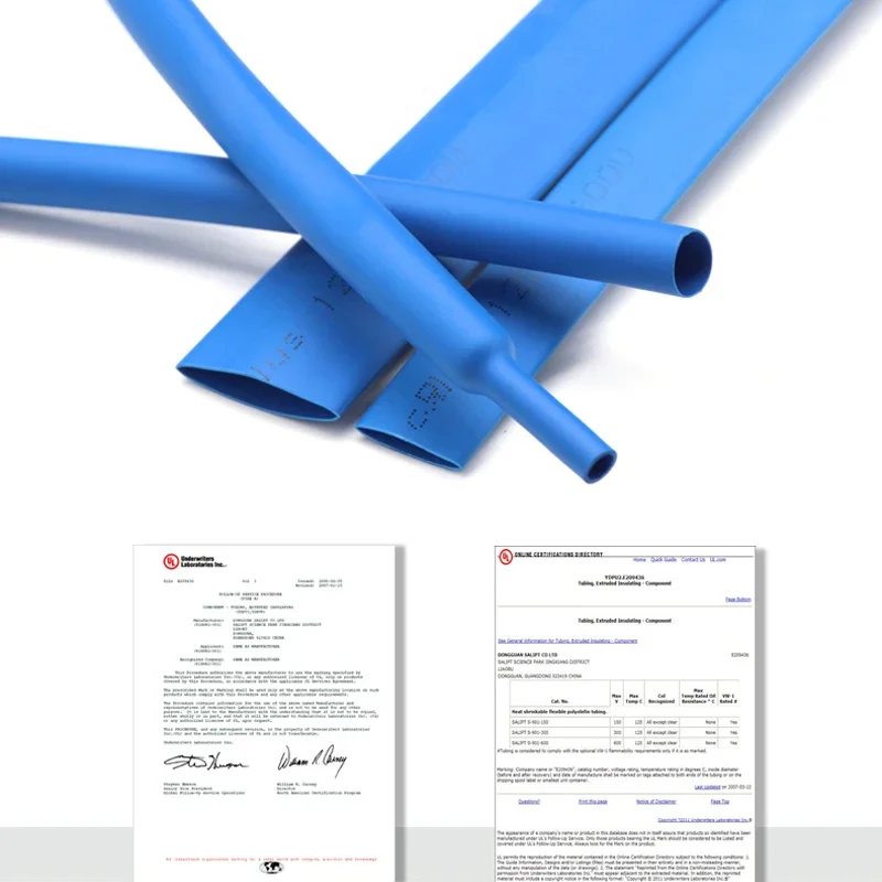 1~10m blue heat shrink heatshrink tube 2:1 diameter 0 - Фотография_6