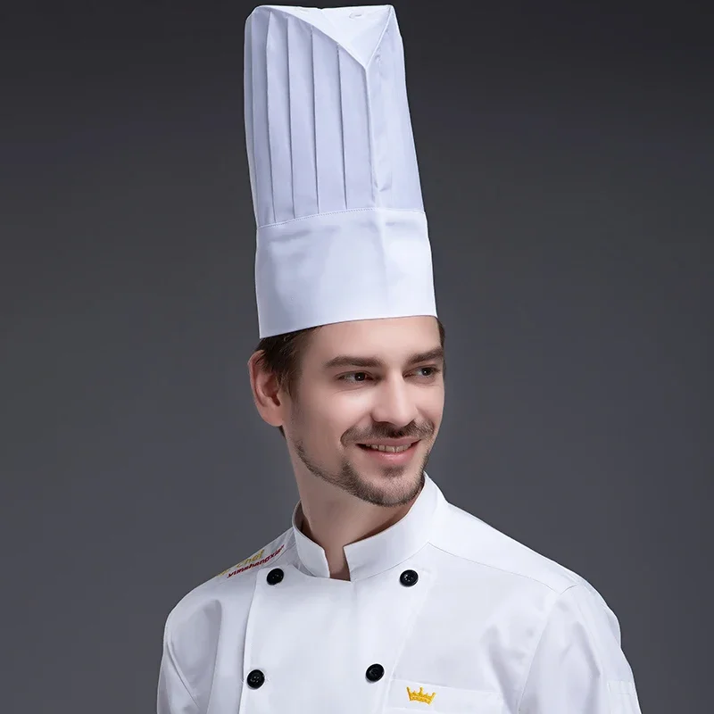 Мужская кухонная эластичная кепка для отеля - Фотография_2
