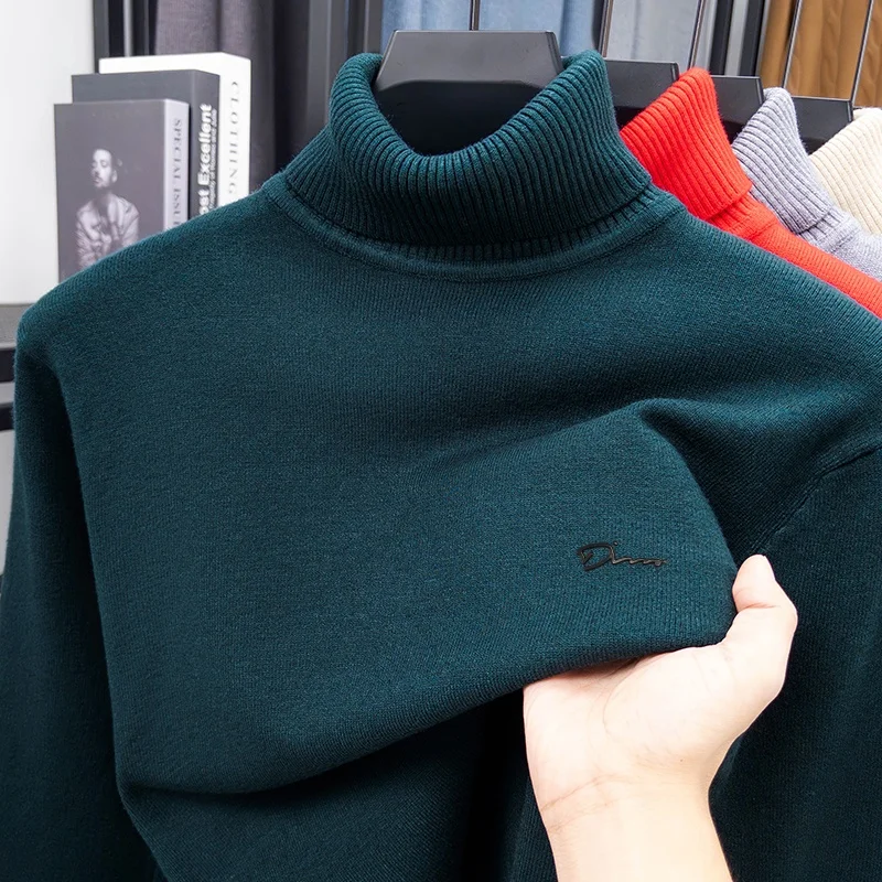 Мужской оригинальный высококачественный пуловер с вышивкой логотипа - Фотография_6