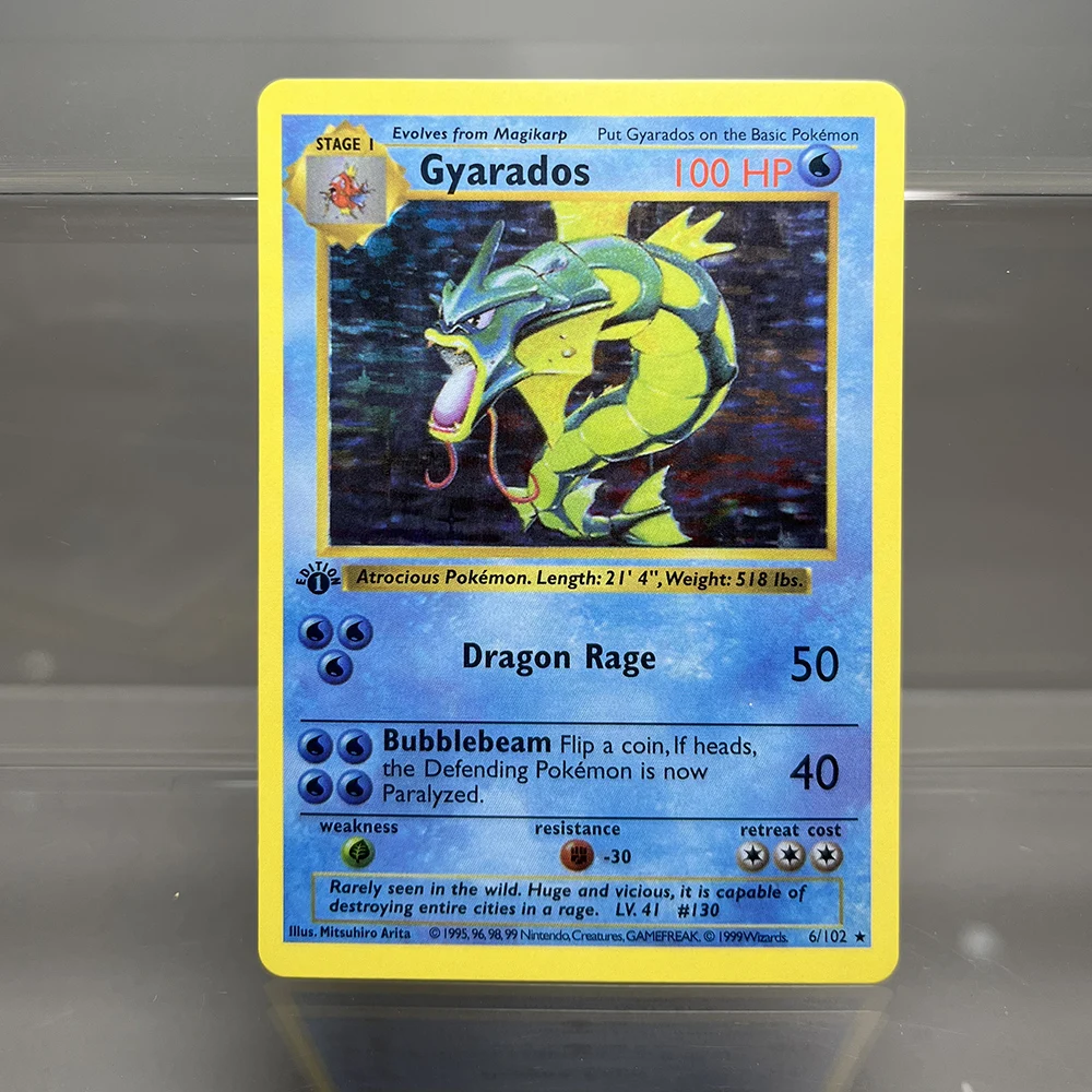 Карты pkm, 1-е издание charizard blastoise dragonite 1996 - Фотография_4