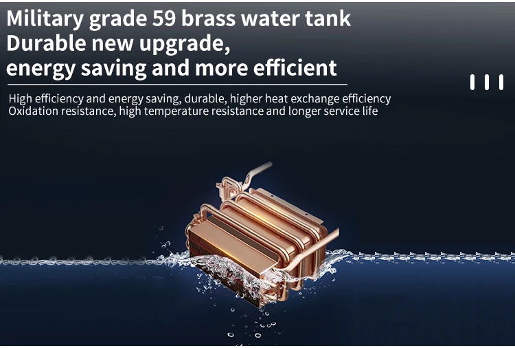 Безрезервуарный обогреватель для природного газа премиум-класса 14–24 л - Фотография_3