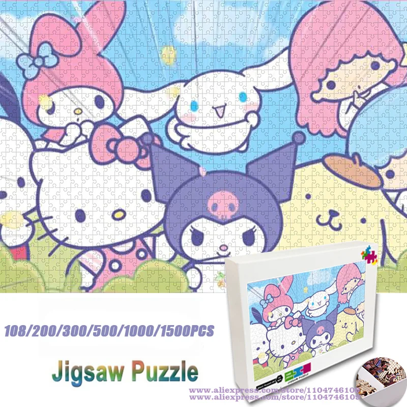 Miniso пазл мультфильм аниме sanrio