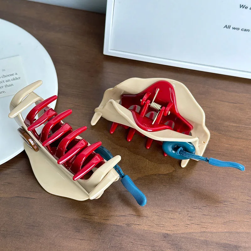 Винтажный красочный бант на пуговицах - Фотография_4