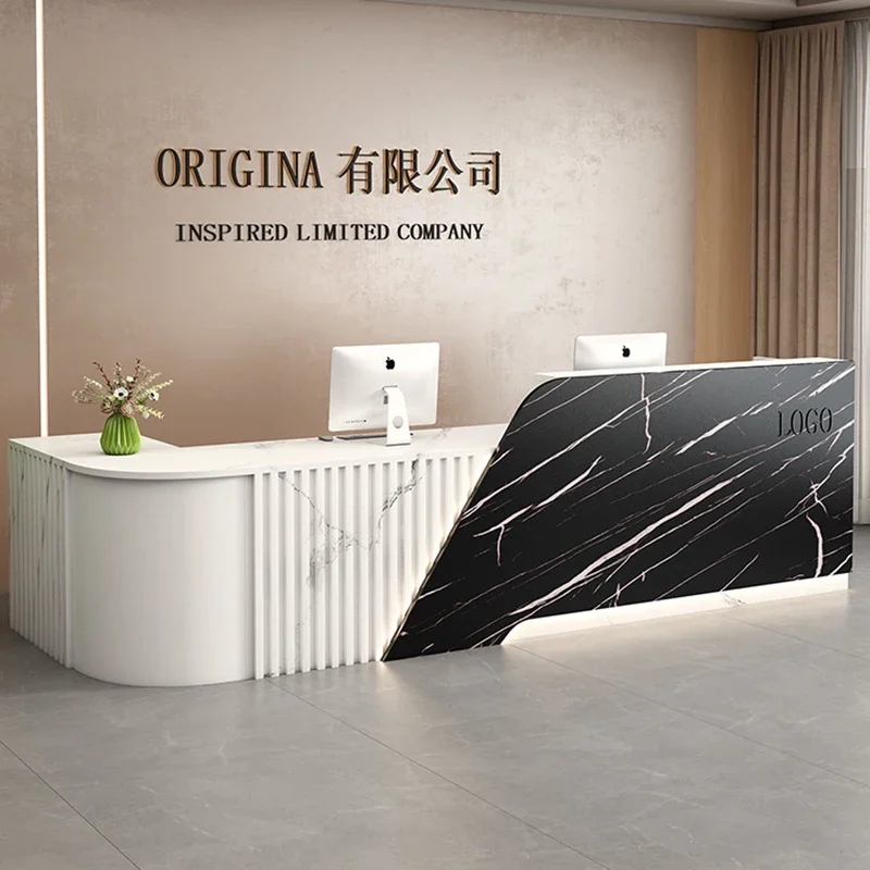 Простая роскошная стойка регистрации - Фотография_3