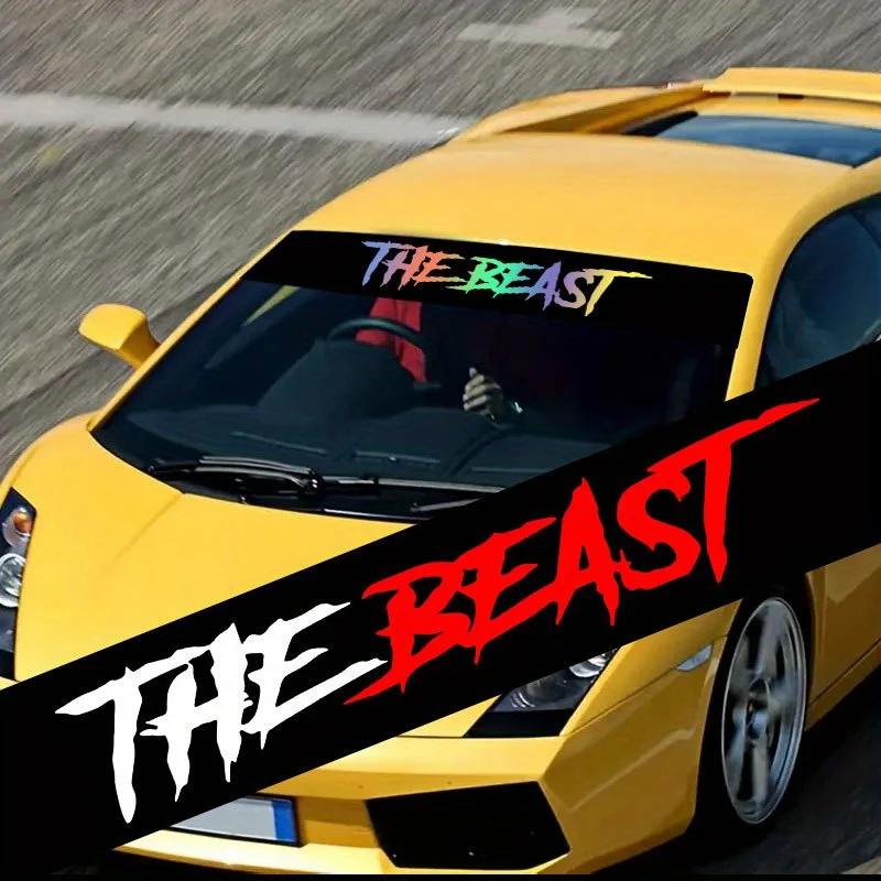 Автомобильные наклейки the beast - Фотография_4