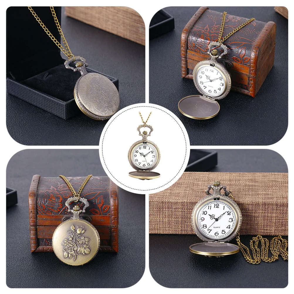 Винтажное ожерелье с розой - Фотография_2