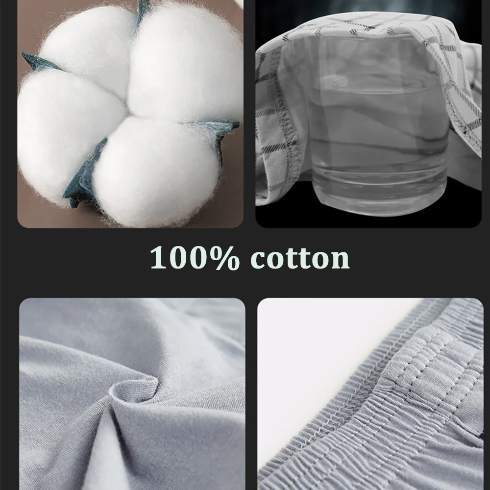 Мужские пижамные шорты из 100% хлопка - Фотография_3