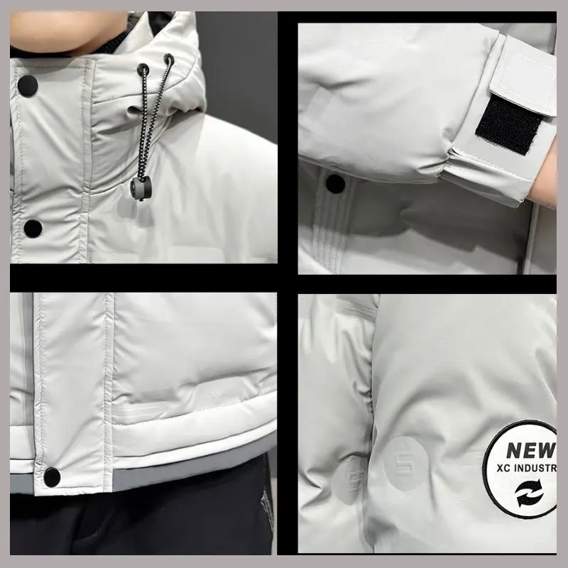 Мужской пуховик, зимняя новая утепленная - Фотография_6