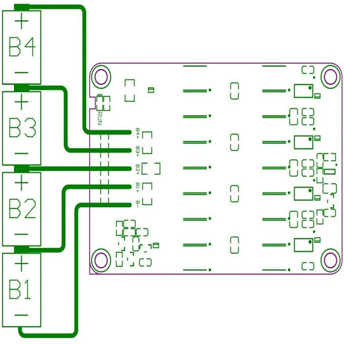 4s 5a эквалайзер литиевой батареи - Фотография_6