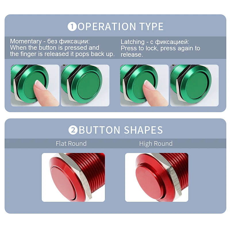 Vaneaims 12 мм мини-металлический - Фотография_3