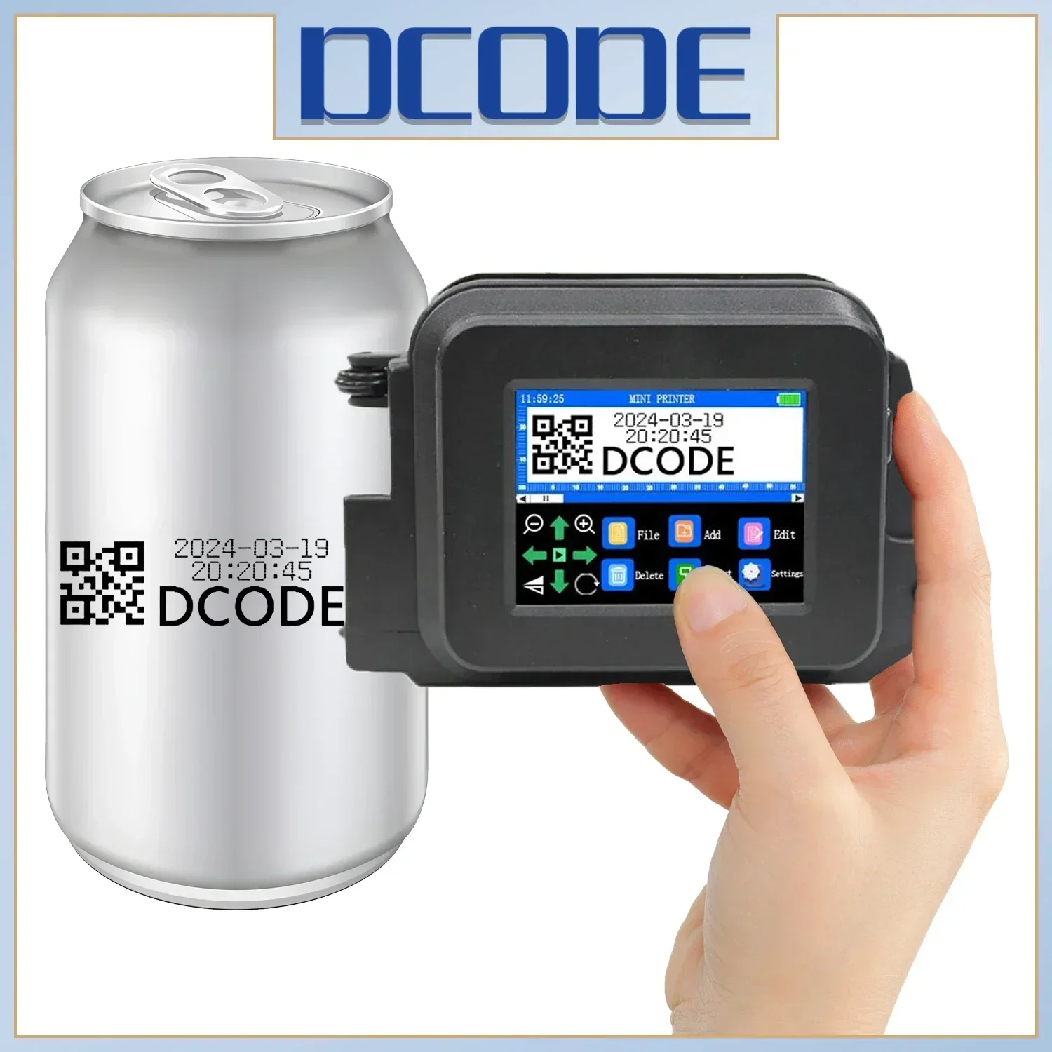 Портативный мини-принтер dcode xmini 12