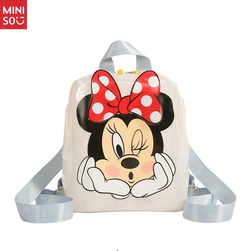 Прозрачный рюкзак из пвх disney donald duck minnie - Фотография_5