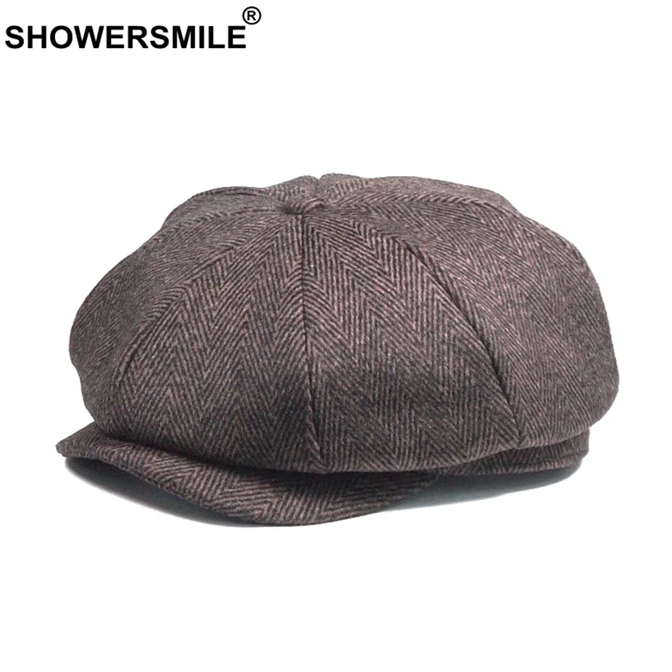 Showersmile серая мужская кепка - Фотография_5