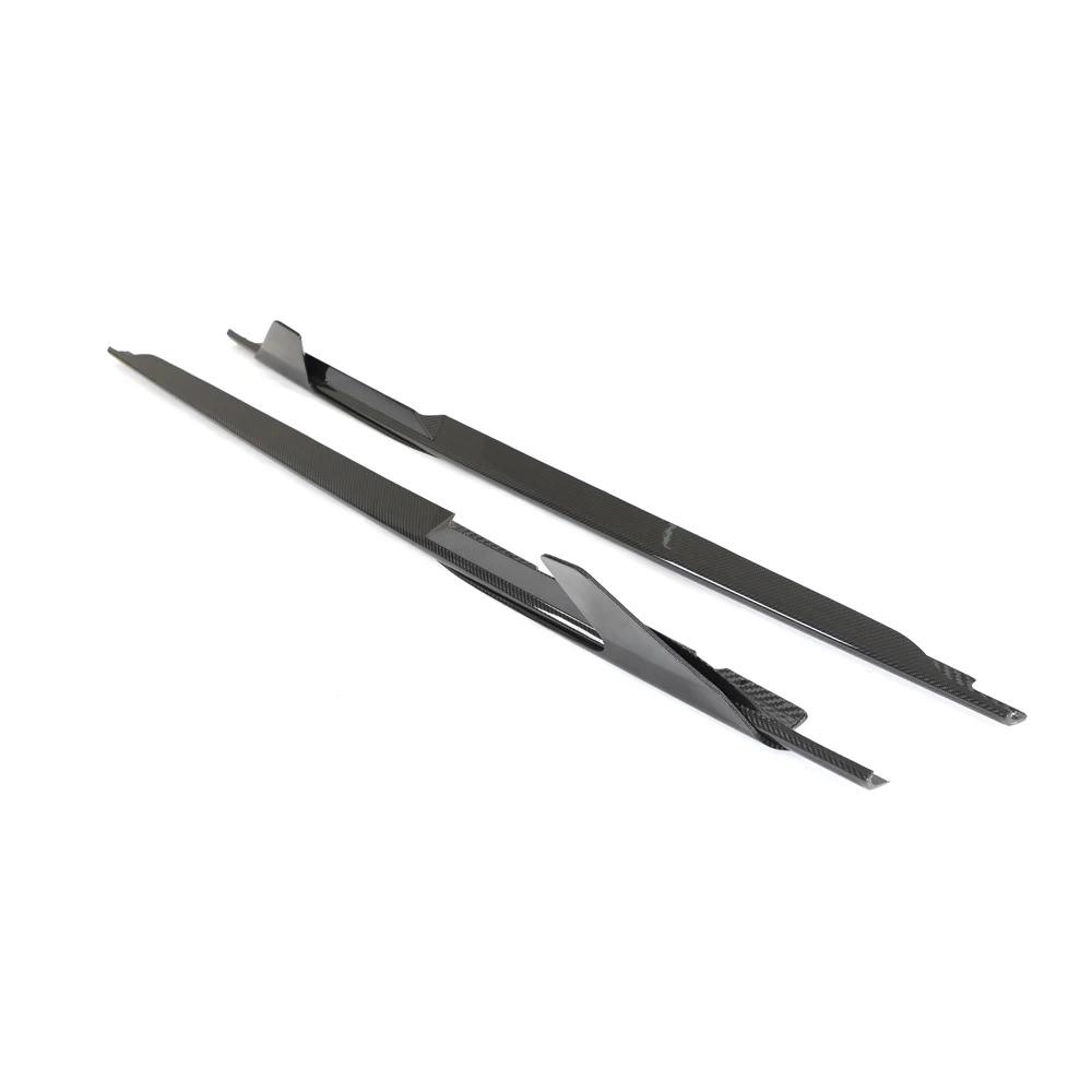 Боковая юбка из волокна carbon для audi r8 v10 2023 - Фотография_3