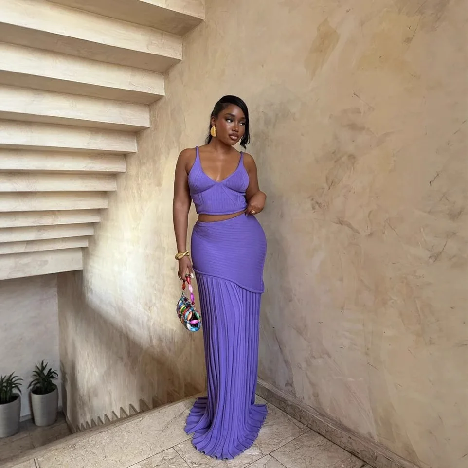 Модная трикотажная юбка - Фотография_5