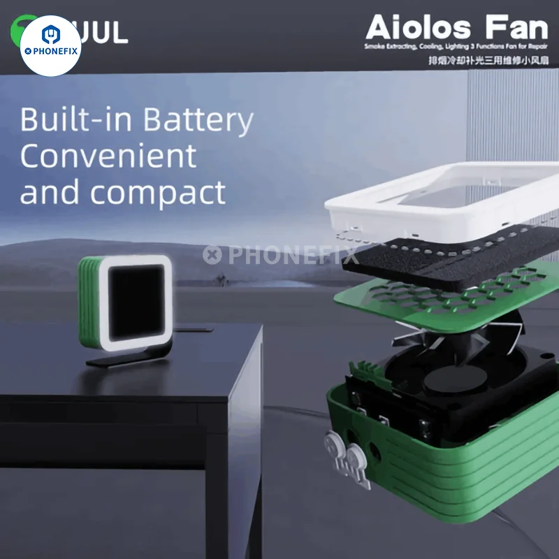 2uul aiolos портативный вентилятор - Фотография_5