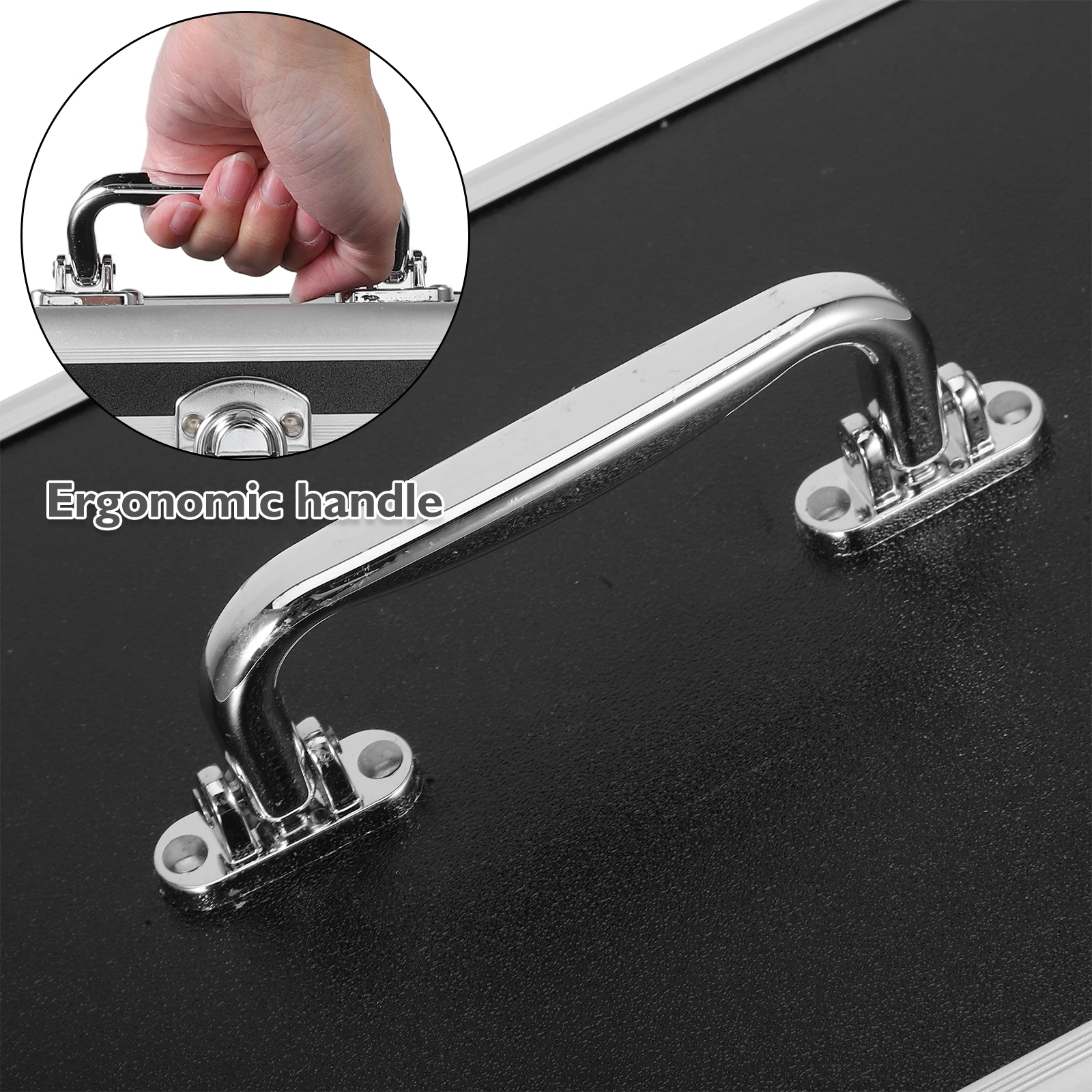 Ящик для инструментов из алюминиевого сплава 28x20x12 см - Фотография_5