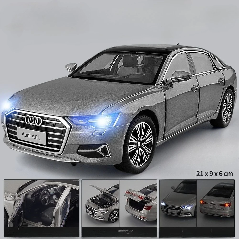 1:24 автомобильные литья из сплава audi a6 и модели игрушечных автомобилей - Фотография_5