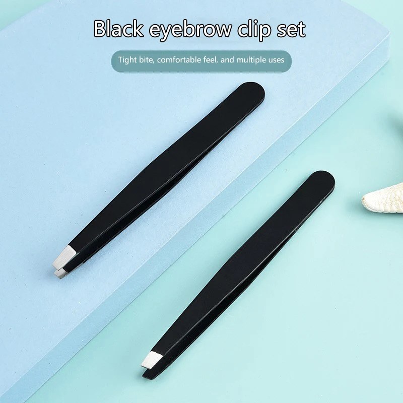 Прецизионные пинцеты из нержавеющей стали для бровей - Фотография_2