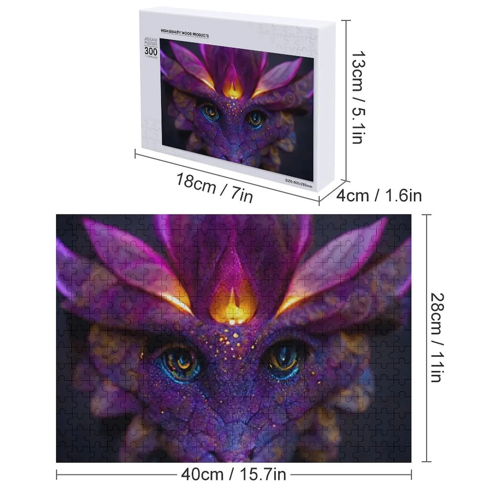 Пазл с орхидеей и драконом - Фотография_5