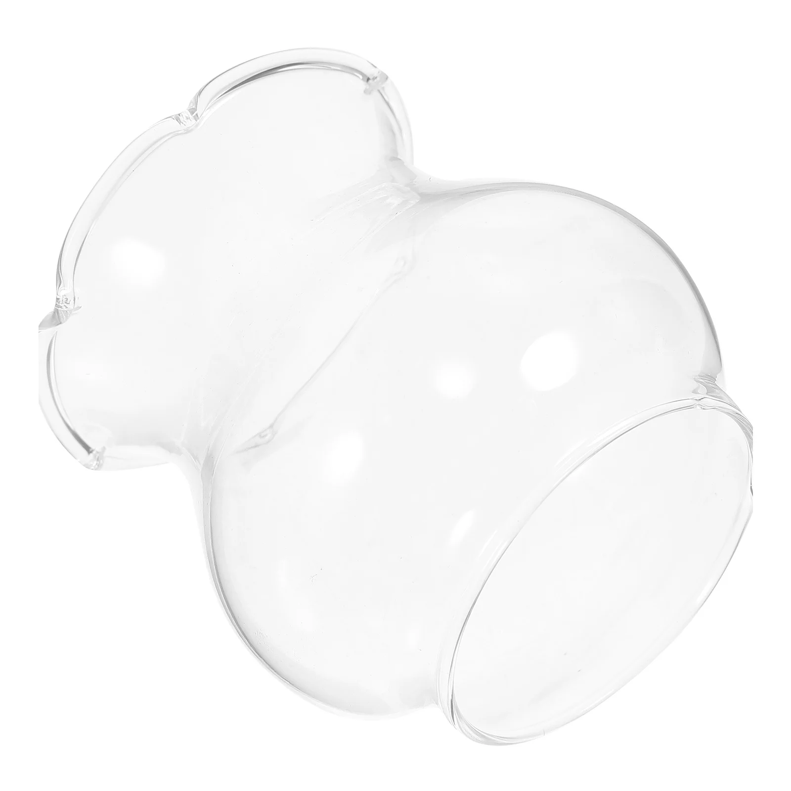 Прозрачный стеклянный масляный абажур - Фотография_6