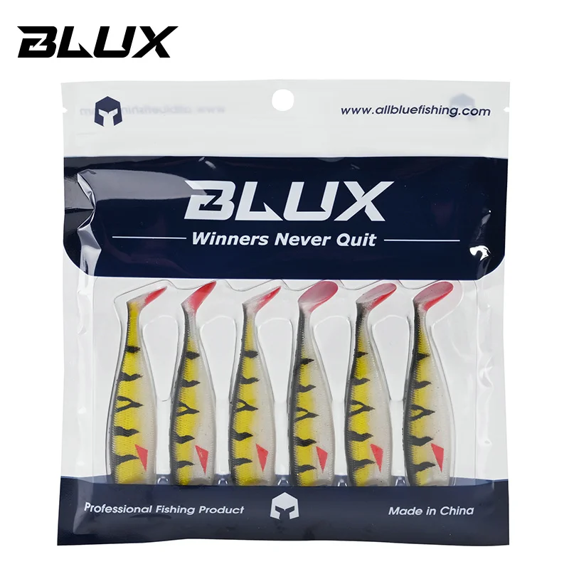 Blux blod shad 80 мм 105 мм мягкая - Фотография_5