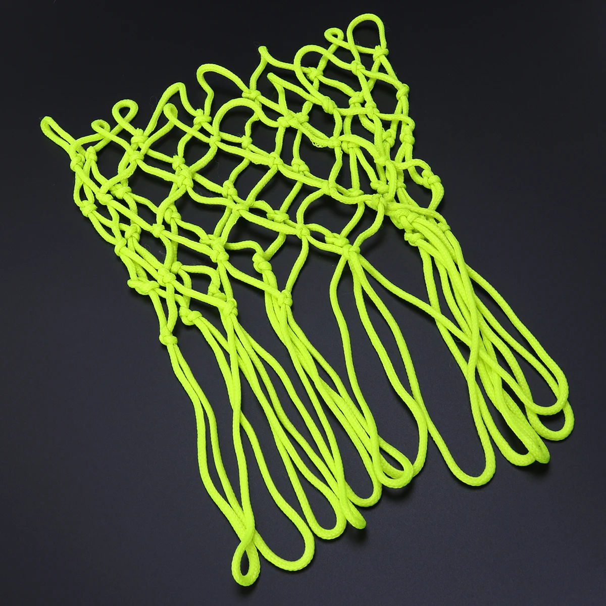 Зеленая сетка, светящийся баскетбольный обод - Фотография_4