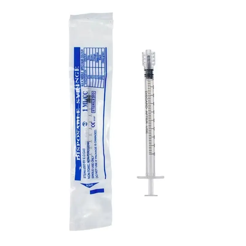 Стерильный одноразовый шприц с замком люэра - Фотография_2