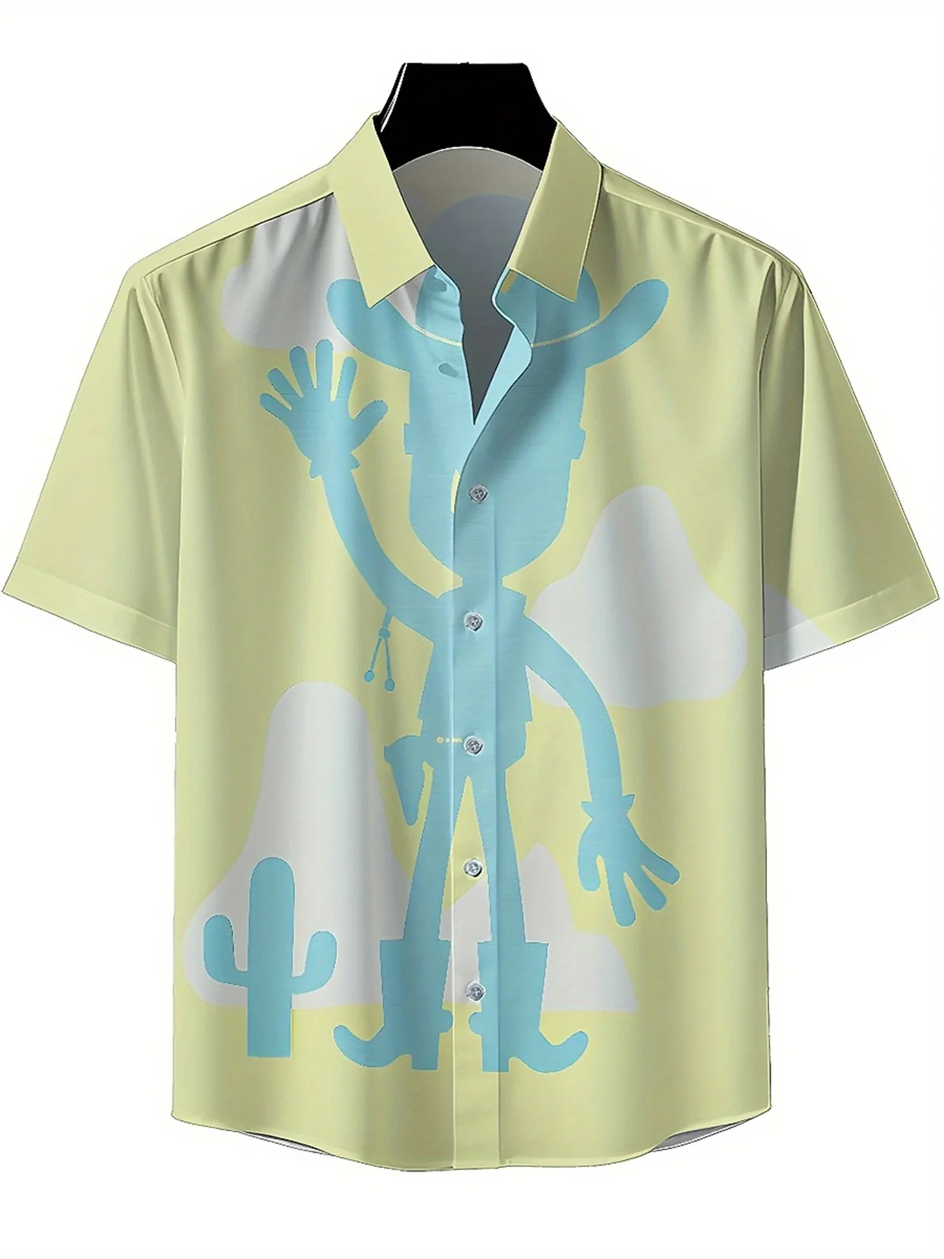 Мужские гавайские рубашки больших размеров - Фотография_4